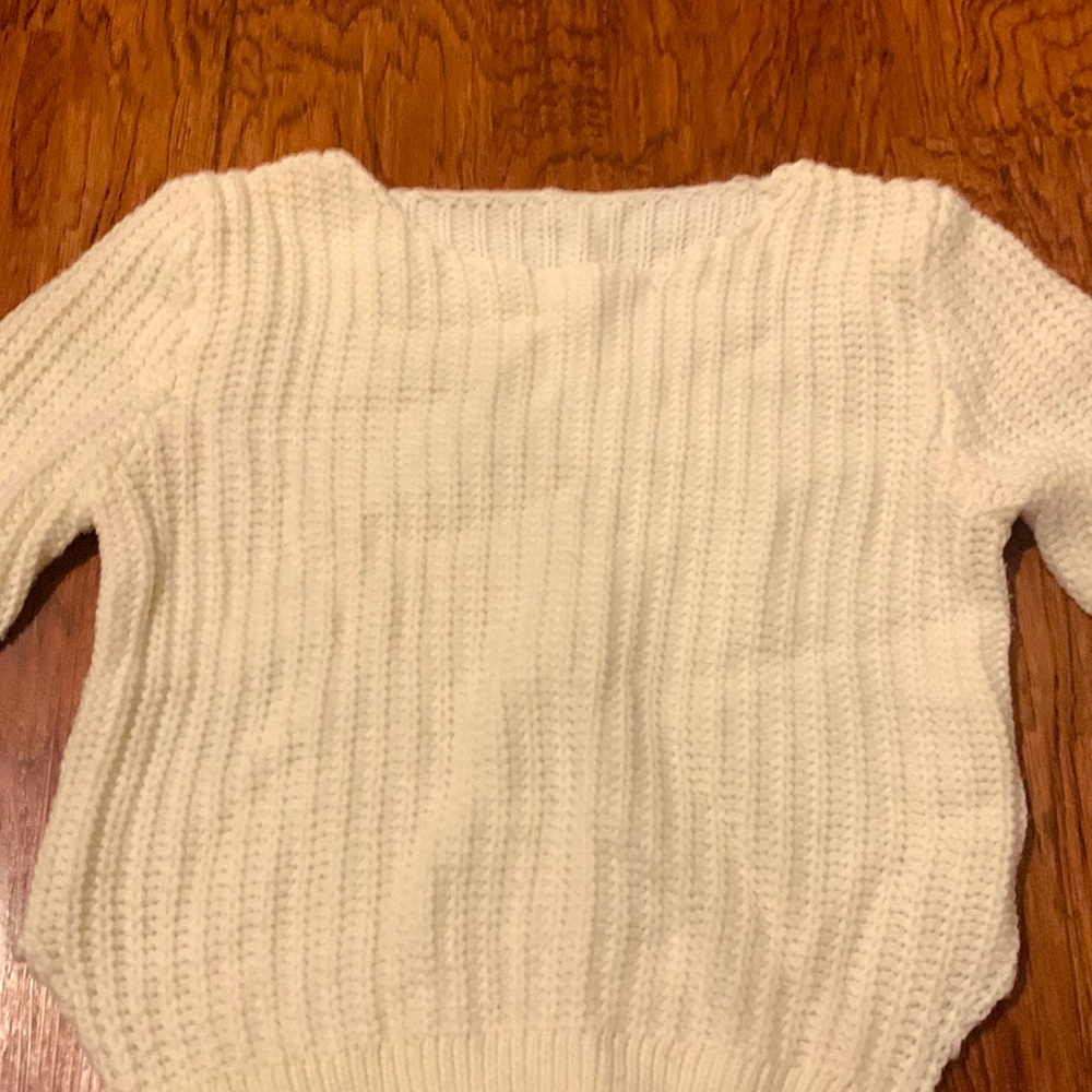 White sweater